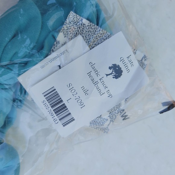 KATE QUINN Nile Elastic Knot Top Headband - Picture 2 of 2